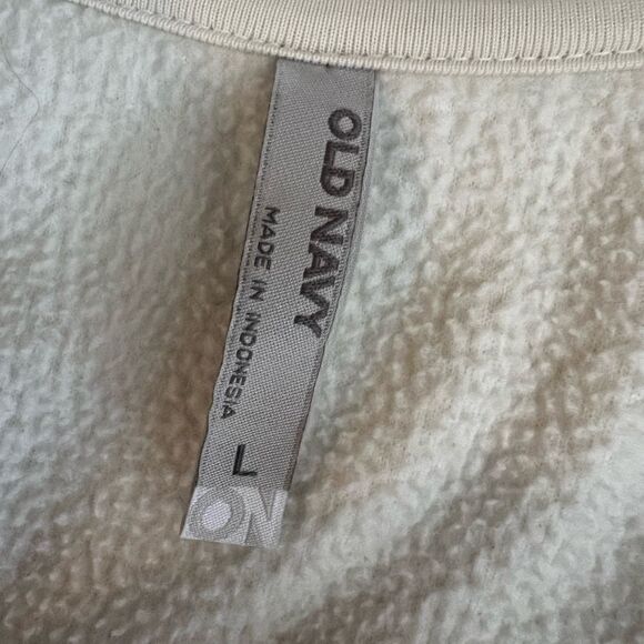 Old Navy Women’s L Full Zip Fleece Jacket - Picture 4 of 5